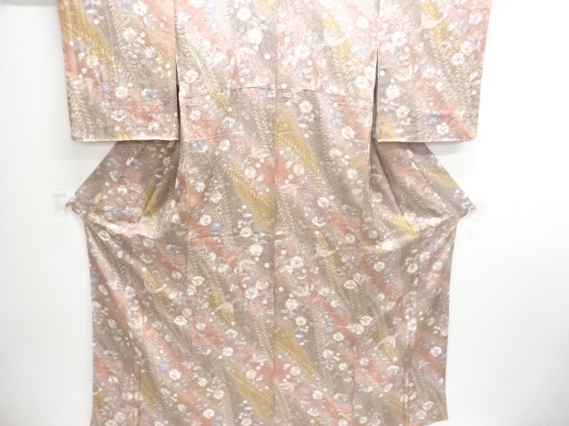 JAPANESE KIMONO / KOMON / SILK / TSUJIGAHANA